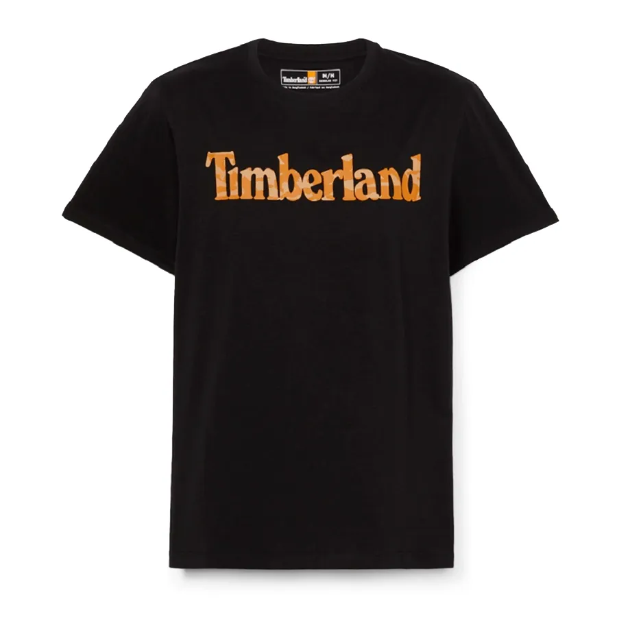 Imagen 2 de 3 de Remera Timberland Wordmark-NEGRO/MARRON