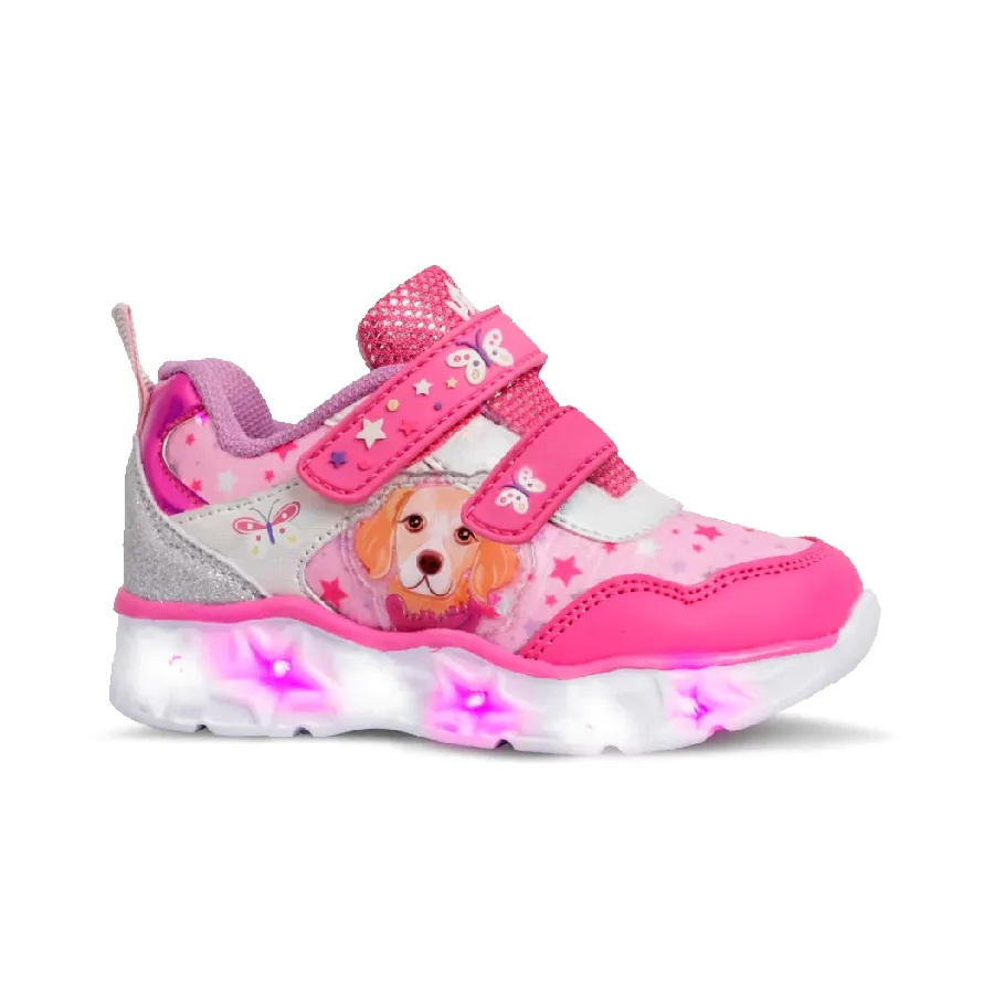 Imagen 0 de 3 de Zapatillas Footy Mini Little Golden-ROSA/FUCSIA/PLATA