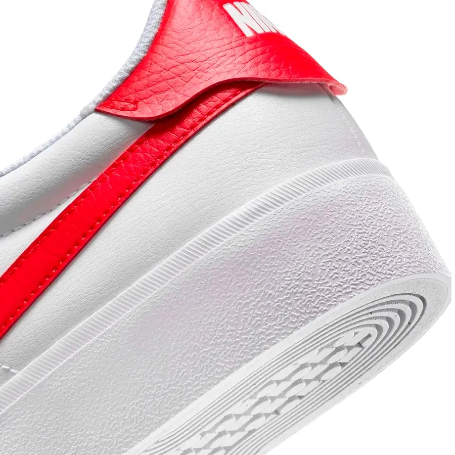 Imagen 6 de 7 de Zapatillas Nike Court Shot-BLANCO/ROJO