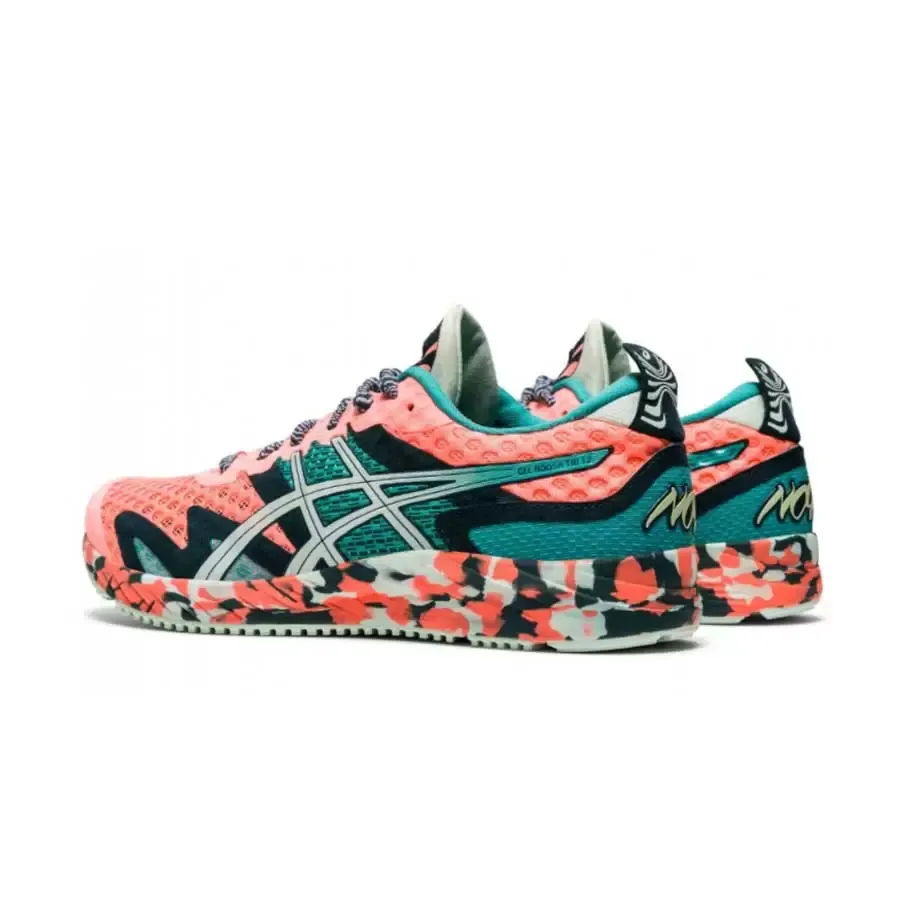 Imagen 1 de 4 de Zapatillas Asics Gel Noosa Tri 12 W-CORAL/VERDE/NEGRO