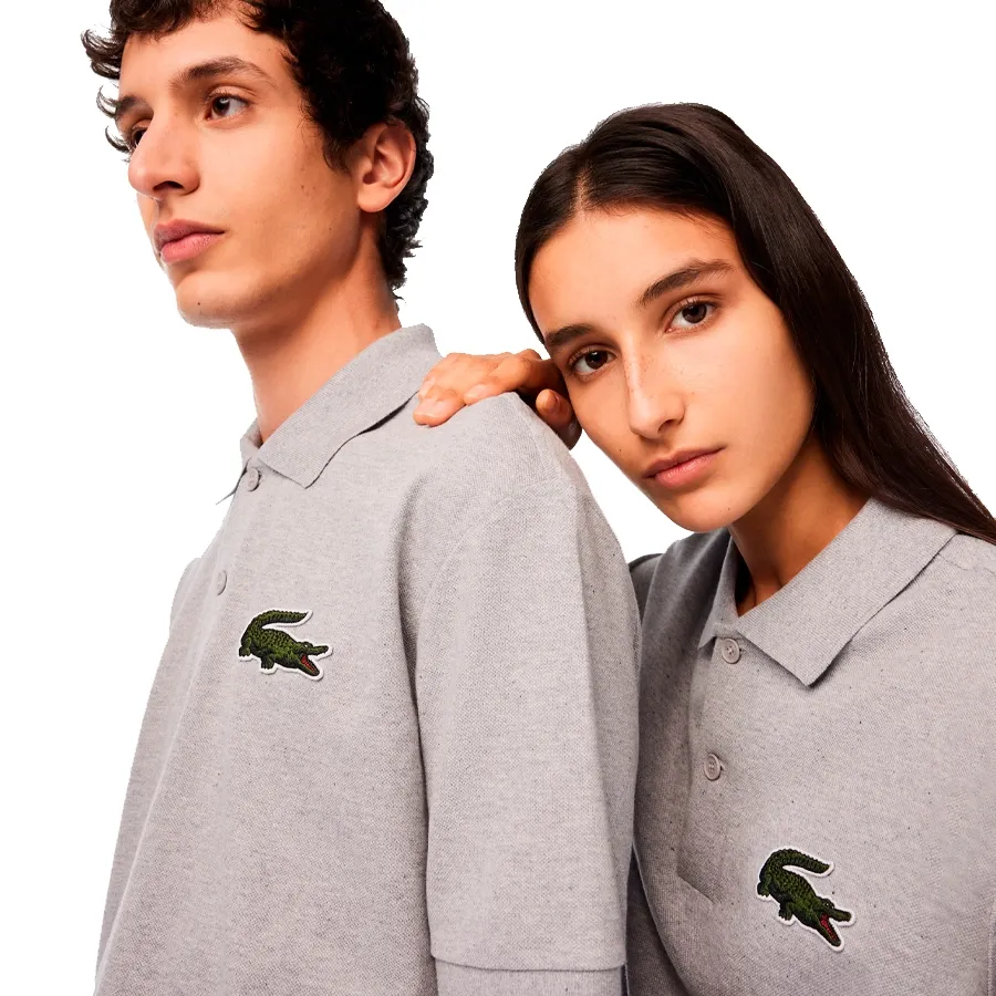 Imagen 5 de 6 de Remera Lacoste Polo-GRIS