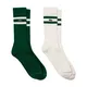 medias-lacoste-de-algodon-acanalado-VERDE/BLANCO