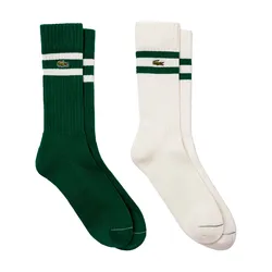 Medias Lacoste De Algodón Acanalado