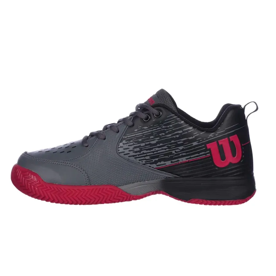 Imagen 2 de 6 de Zapatillas Wilson K Tour 2 Clay-GRIS/NEGRO/ROJO