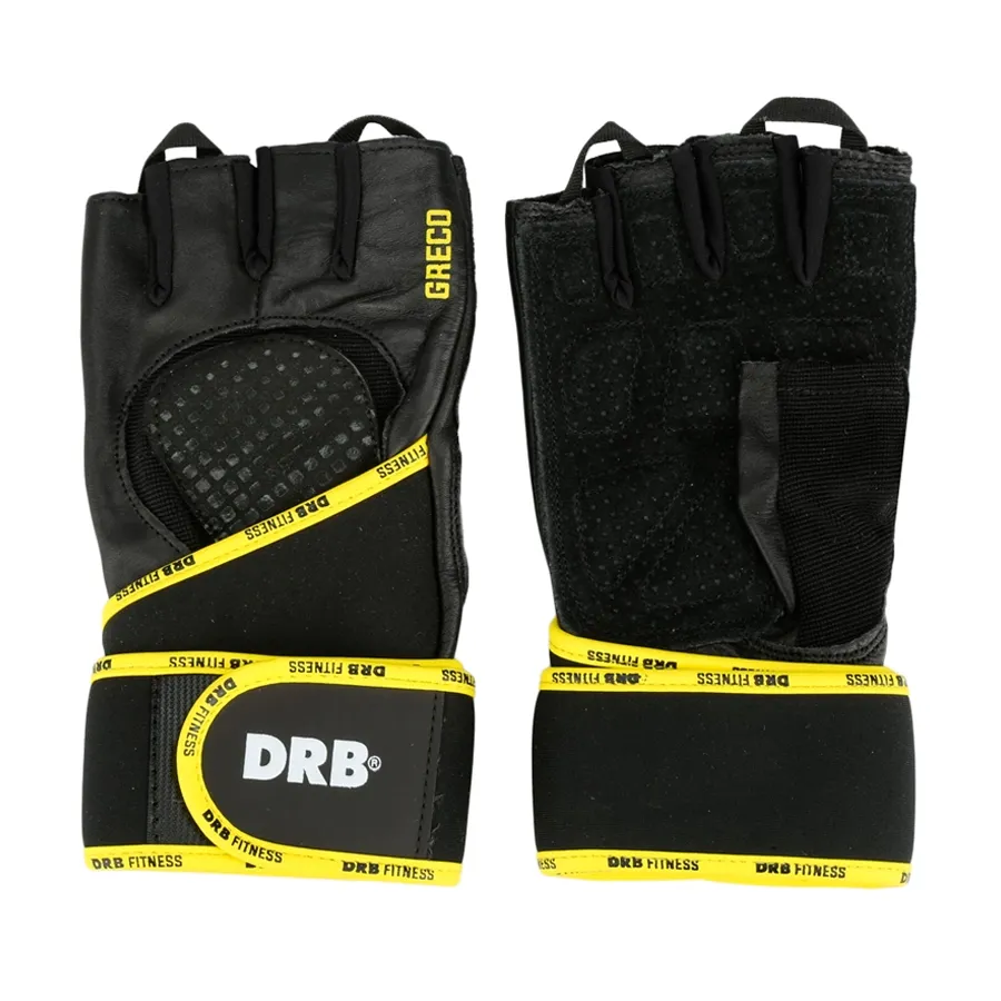 Imagen 1 de 3 de Guantes DRB Greco-NEGRO/AMARILLO