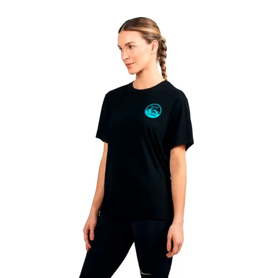 Imagen 2 de 6 de Remera Saucony Rested El Cruce-NEGRO