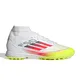 botines-adidas-f50-league-tf-mid-BLANCO/AMARILLO FLUOR/CORAL FLUOR