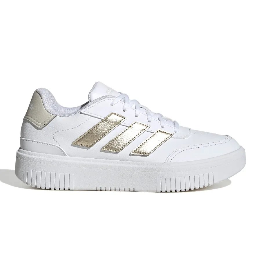 Imagen 0 de 7 de Zapatillas adidas Courtblock Bold-BLANCO/DORADO