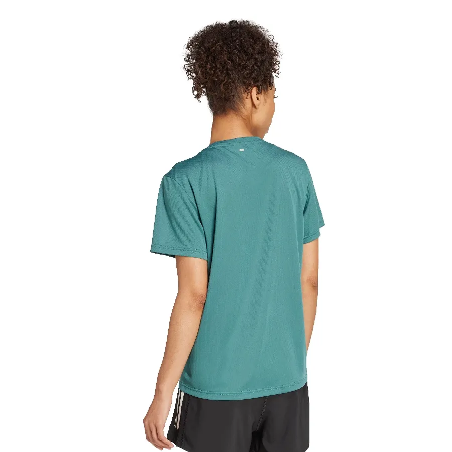 Imagen 2 de 5 de Remera adidas Run It-VERDE AGUA
