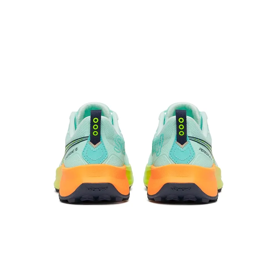 Imagen 5 de 6 de Zapatillas Saucony Peregrine 16-AQUA/NARANJA/AMARILLO