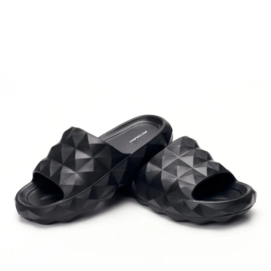 Imagen 2 de 4 de Sandalias Atomik Diamond 23-NEGRO