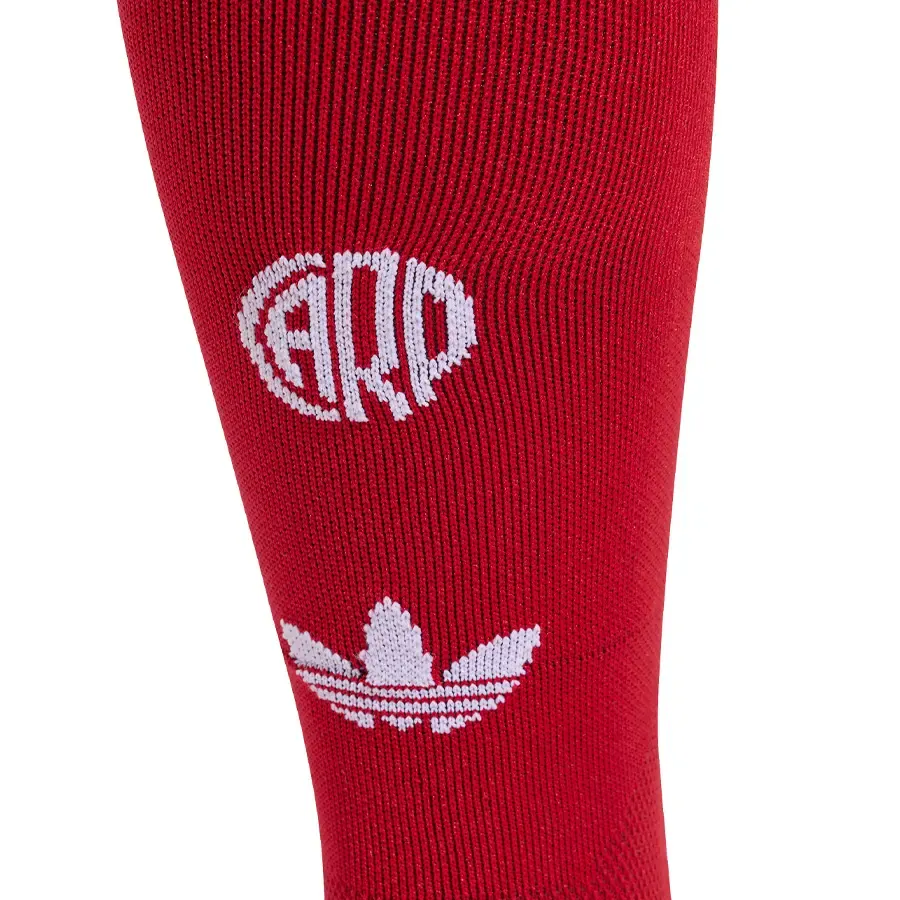 Imagen 2 de 3 de Medias adidas originals River Plate Alternativas 26/27-ROJO/GRIS/BLANCO
