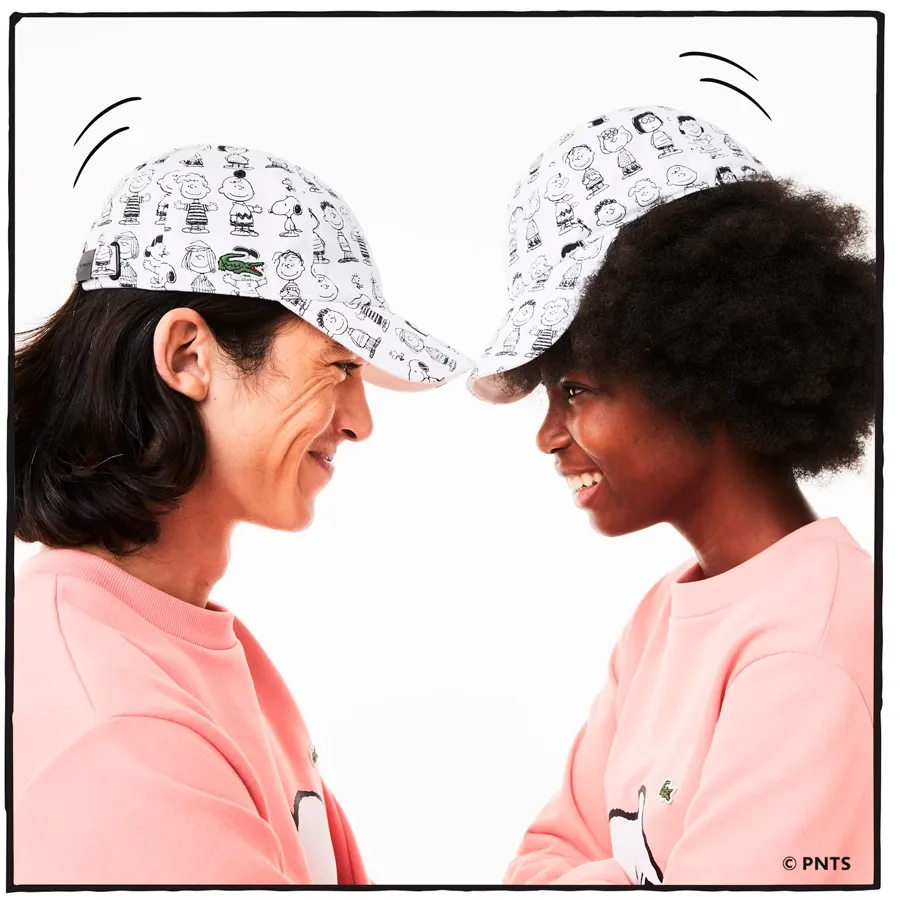 Imagen 3 de 4 de Gorra Lacoste Peanuts-BLANCO/NEGRO