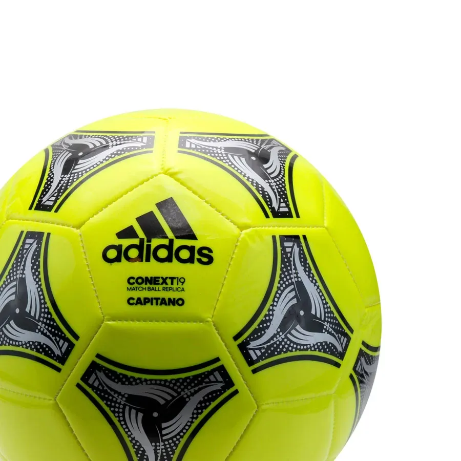 Imagen 1 de 2 de Pelota adidas Conext19 Cpt-AMARILLO FLUOR/NEGRO