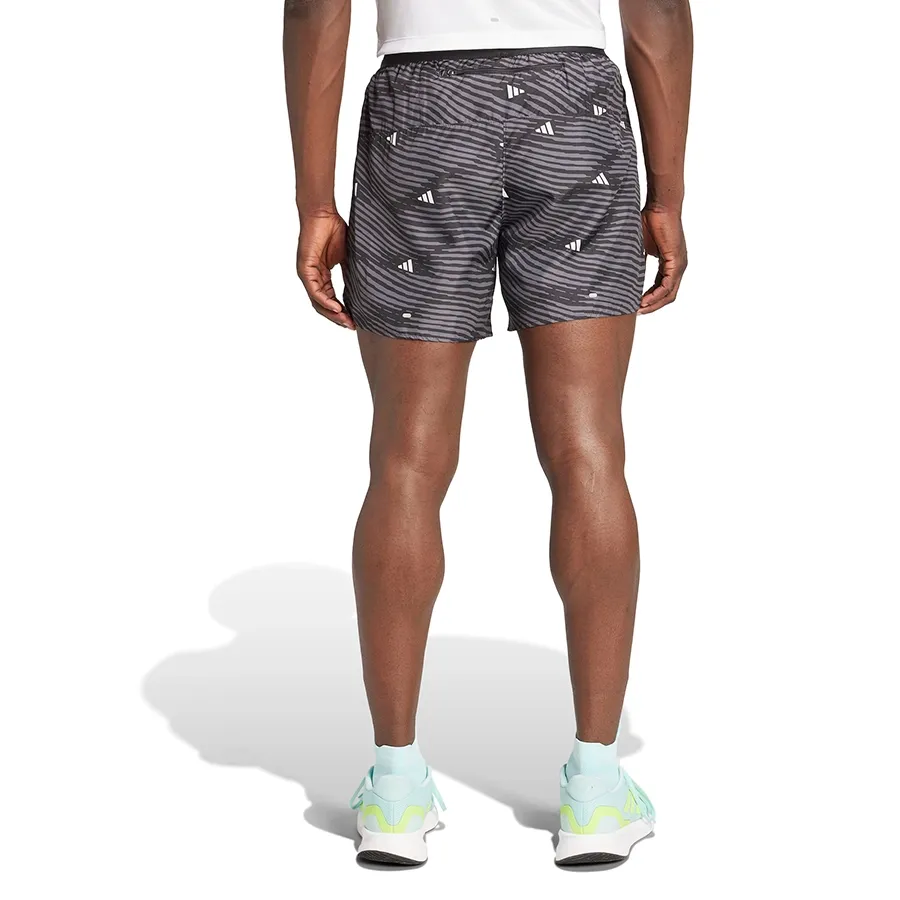 Imagen 2 de 4 de Shorts adidas Adi365 Essentials Brand Love-NEGRO/GRIS/BLANCO