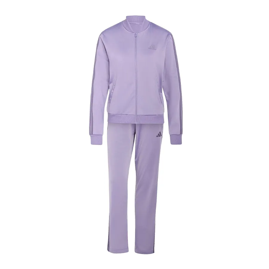 Imagen 3 de 8 de Conjunto adidas Essentials 3 Sripes-VIOLETA/BLANCO