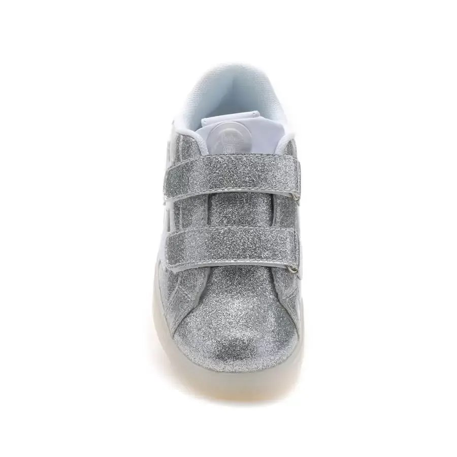 Imagen 1 de 5 de Zapatillas Footy Con Luces Mini Twinkle-BLANCO/PLATA