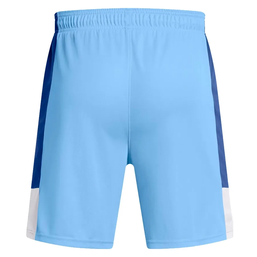 Imagen 5 de 6 de Shorts Under Armour Baseline-CELESTE/AZUL/BLANCO