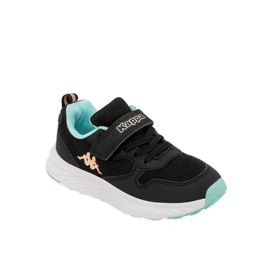 Imagen 1 de 4 de Zapatillas Kappa Logo Delvis-NEGRO/TURQUESA