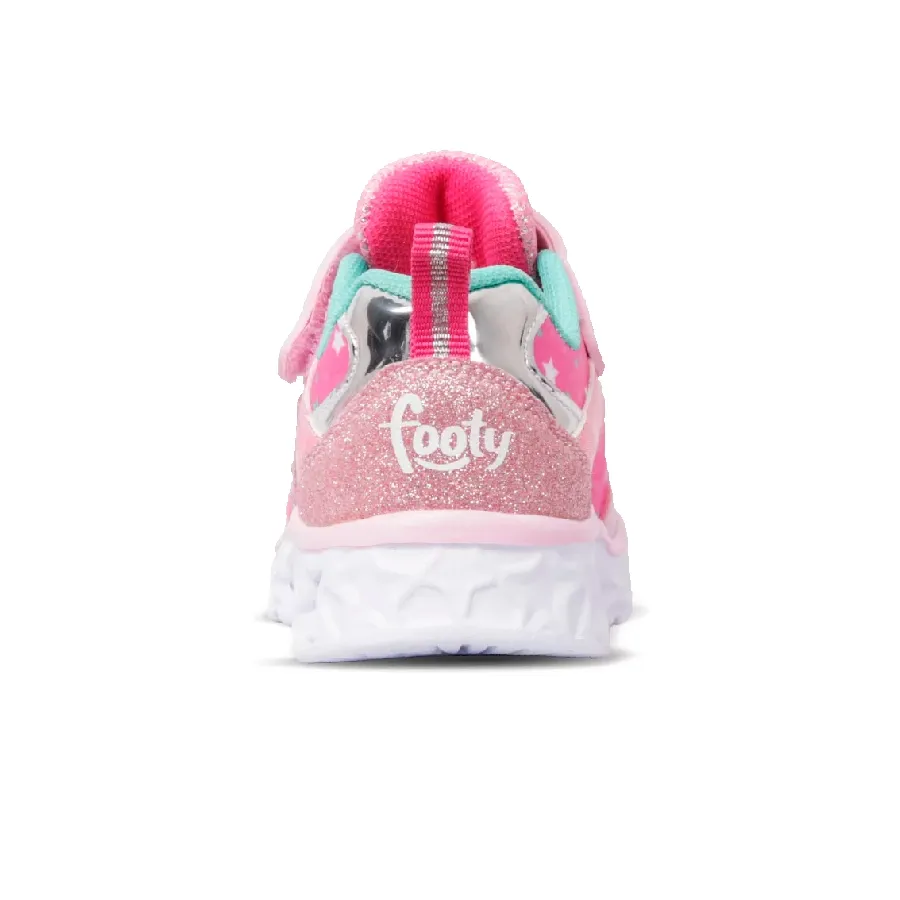 Imagen 2 de 3 de Zapatillas Footy Mini Little Golden-FUCSIA/ROSA/VERDE AGUA