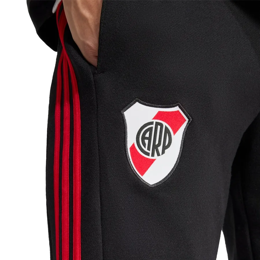 Imagen 3 de 5 de Pantalón adidas River Plate Dna-NEGRO/ROJO