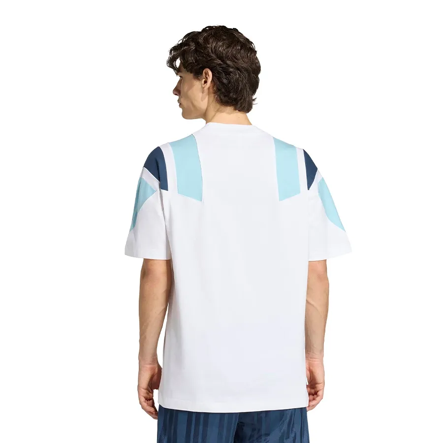 Imagen 1 de 6 de Remera adidas originals Argentina Equipment-BLANCO/CELESTE/AZUL