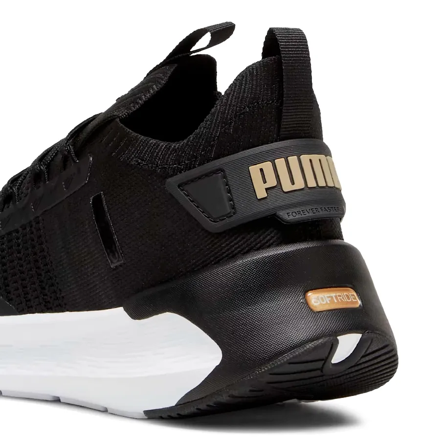 Imagen 5 de 6 de Zapatillas Puma Softride Symmetry Fuzion-NEGRO/DORADO/BLANCO