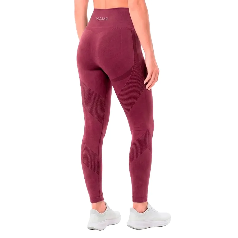 Imagen 1 de 2 de Calza Kamp Kalma Seamless-BORDO