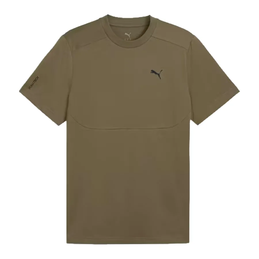 Imagen 2 de 4 de Remera Puma Tech-VERDE OLIVA