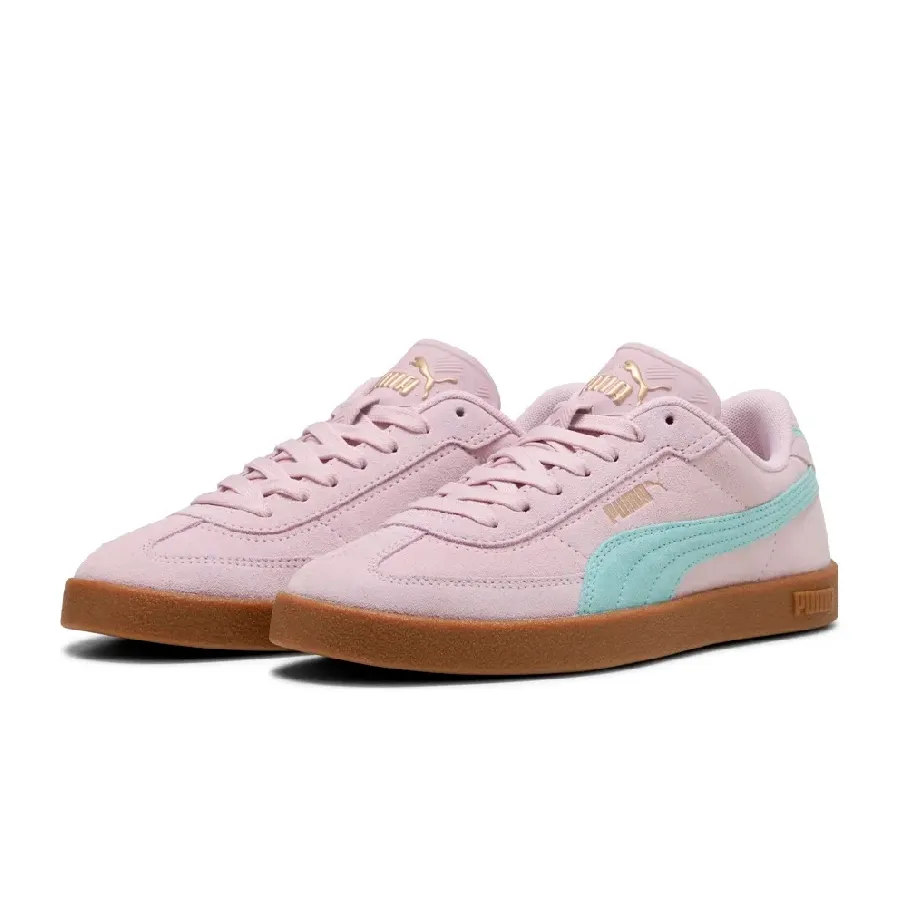 Imagen 2 de 6 de Zapatillas Puma Club II Era Suede-ROSA/CELESTE/CARAMELO