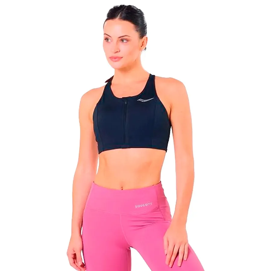 Imagen 0 de 4 de Top Saucony Triumph High Impact-NEGRO