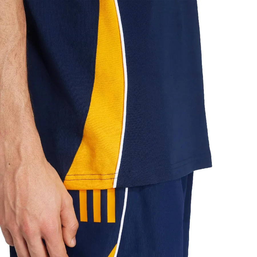 Imagen 3 de 5 de Remera adidas de Boca Juniors Tiro 25-MARINO/AMARILLO