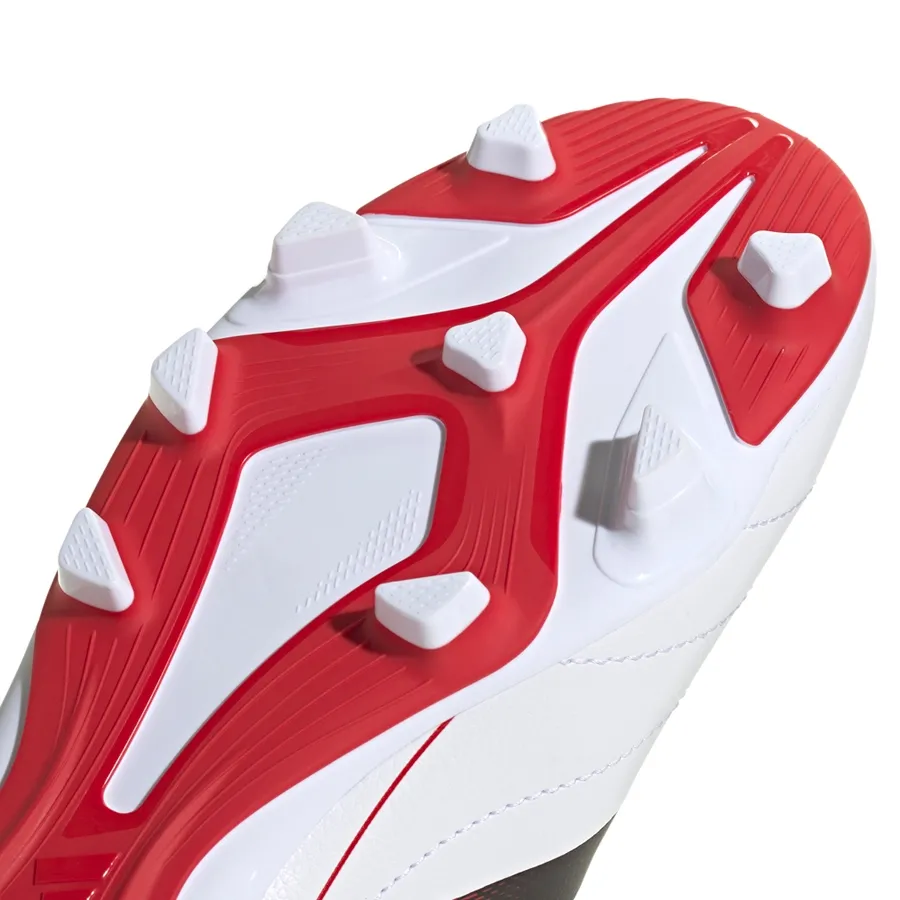 Imagen 6 de 7 de Botines adidas Goletto IX Fg/Mg-BLANCO/NEGRO/ROJO