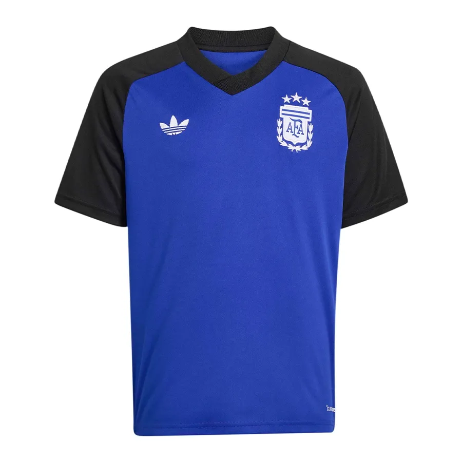 Imagen 2 de 6 de Camiseta adidas originals Prepartido Selección Argentina 26-AZUL FRANCIA/NEGRO