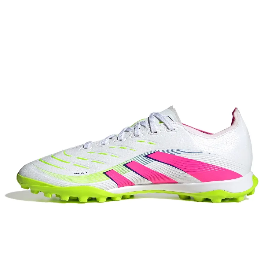 Imagen 2 de 7 de Botines adidas Predator League Tf-BLANCO/ROSA FLUOR/AMARILLO FLUOR