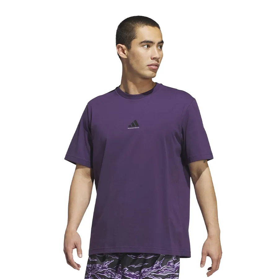 Imagen 0 de 5 de Remera adidas Basketball Graphic-VIOLETA