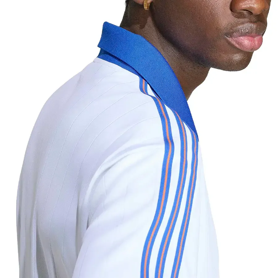 Imagen 4 de 5 de Camiseta adidas originals Drop Needle-BLANCO/AZUL/NARANJA