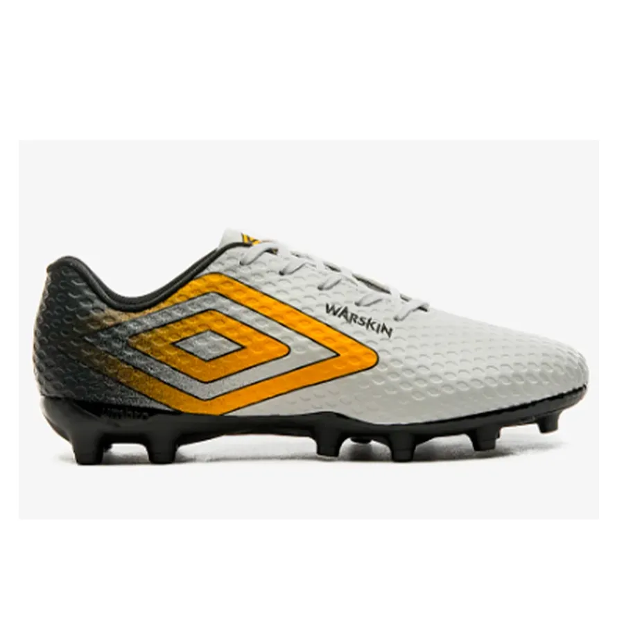 Imagen 0 de 7 de Botines Umbro Warskin-BLANCO/NEGRO/AMARILLO