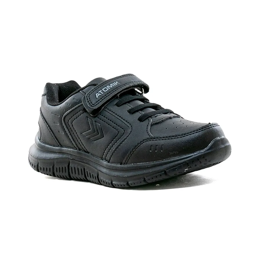 Imagen 1 de 4 de Zapatillas Atomik Casual Velcro Marsella Kids-NEGRO