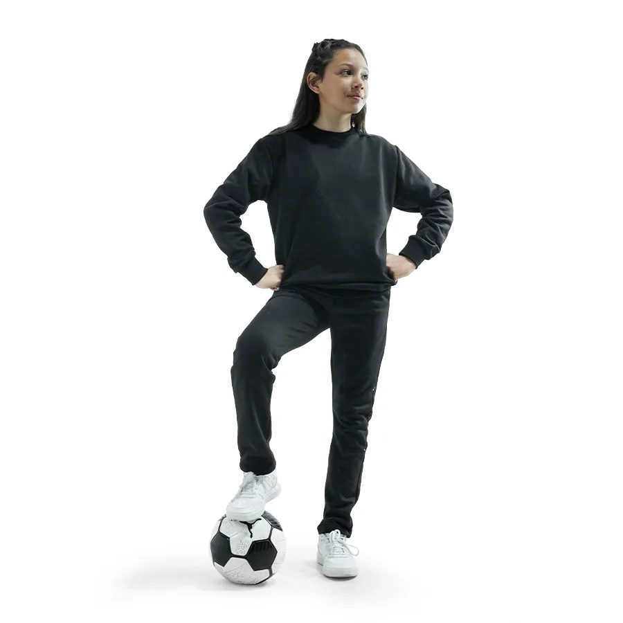 Imagen 4 de 8 de Buzo Kamp Básico Colegial K25-NEGRO