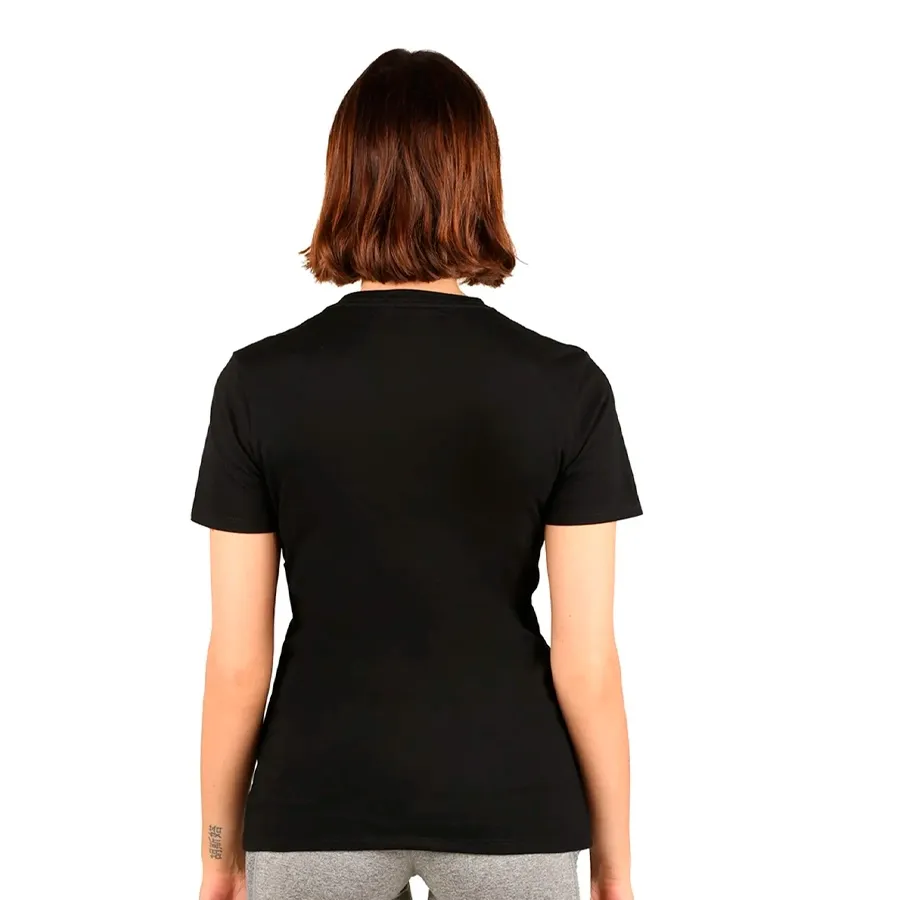 Imagen 3 de 5 de Remera Topper mc wmn basicos-NEGRO