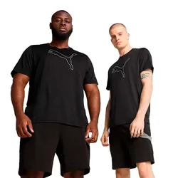 Remera Puma Tad Essentials Heather Cat