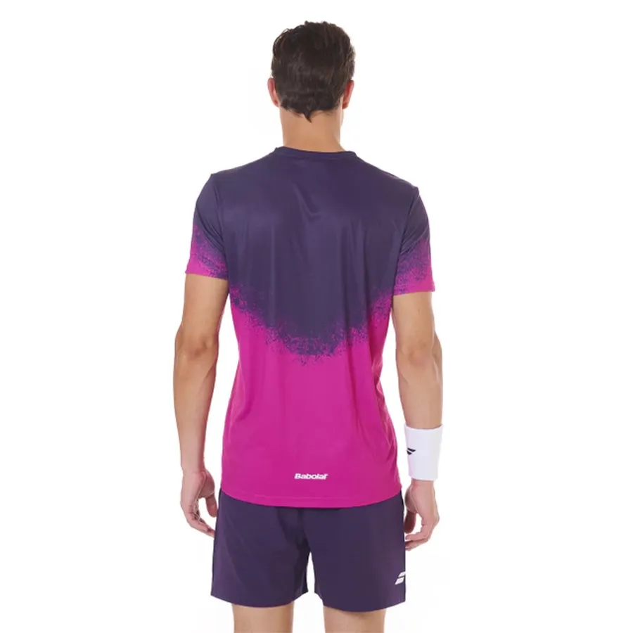 Imagen 2 de 4 de Remera Babolat Reflex-PURPURA/FUCSIA