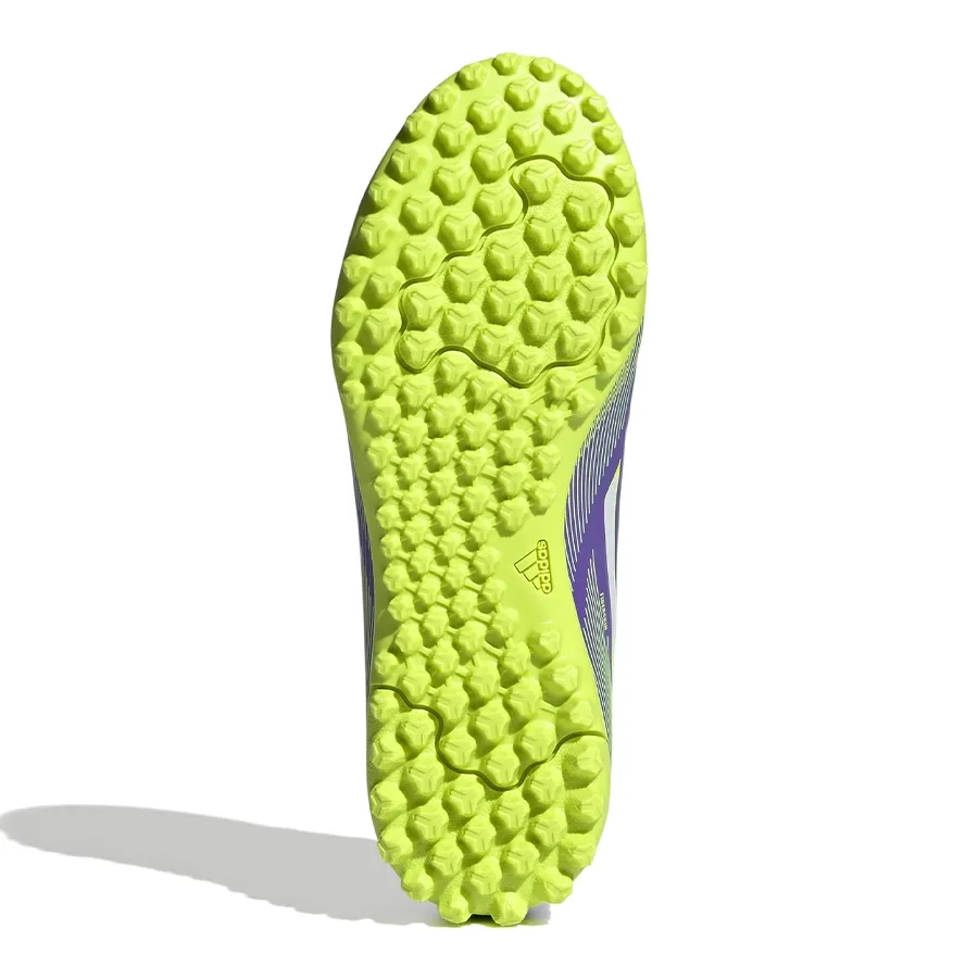 Imagen 4 de 7 de Botines adidas F50 Club Tf J-VIOLETA/BLANCO/VERDE FLUOR