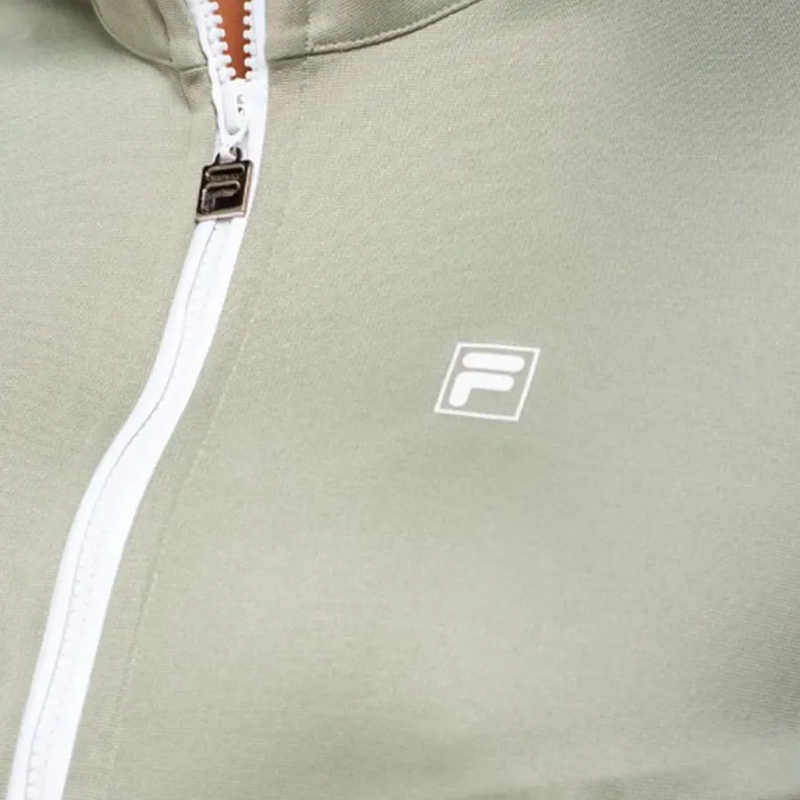 Imagen 2 de 4 de Campera Fila Comfort Tennis Match-VERDE SECO/BLANCO