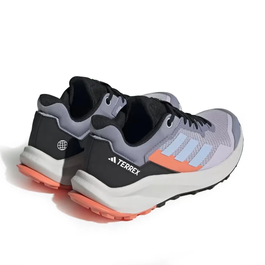 Imagen 3 de 9 de Zapatillas adidas Terrex Trailrider-LILA/NEGRO/CORAL