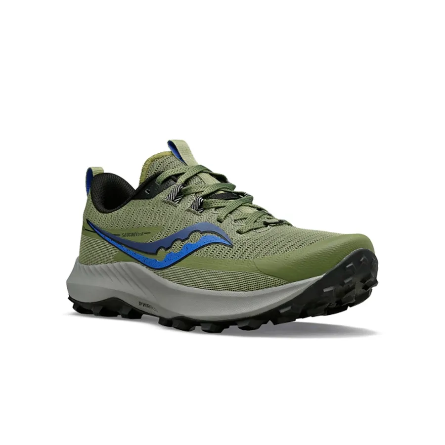 Imagen 1 de 5 de Zapatillas Saucony Peregrine 13-VERDE OLIVA/GRIS