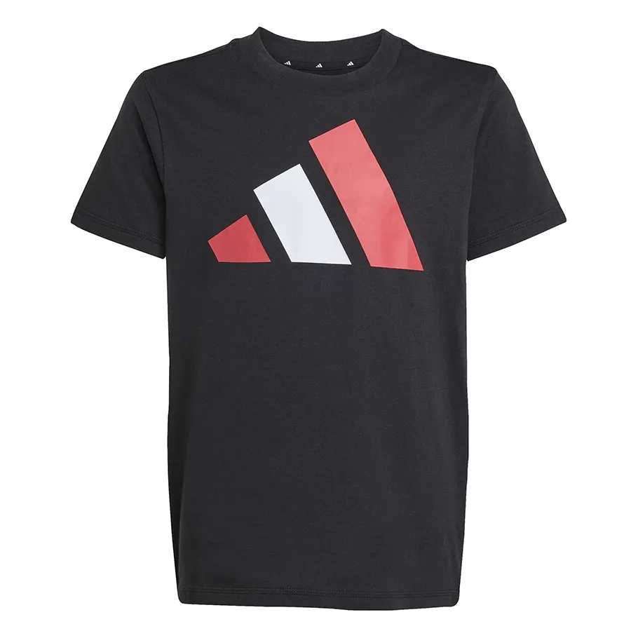 Imagen 2 de 5 de Remera adidas Essentials Kids-NEGRO/ROJO/BLANCO