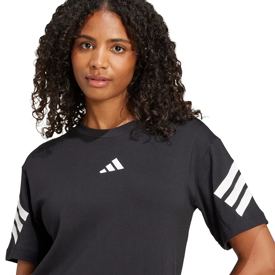 Imagen 2 de 4 de Remera adidas 3 Stripes Future Icons Tee-NEGRO/BLANCO