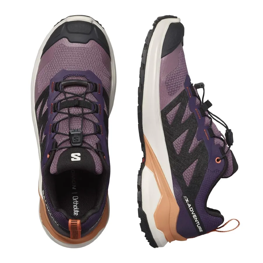 Imagen 5 de 6 de Zapatillas Salomon X Adventure-MORADO/NEGRO/SALMON